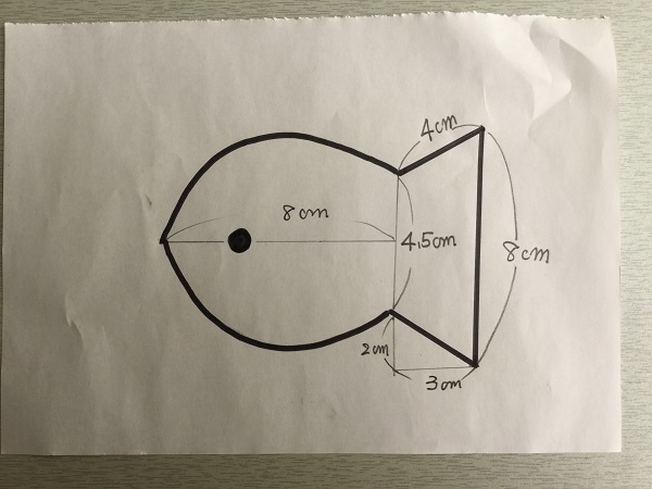 ママの手作りおもちゃは最高 フエルトで出来る魚釣りセットの型紙をつかう作り方 できルンです