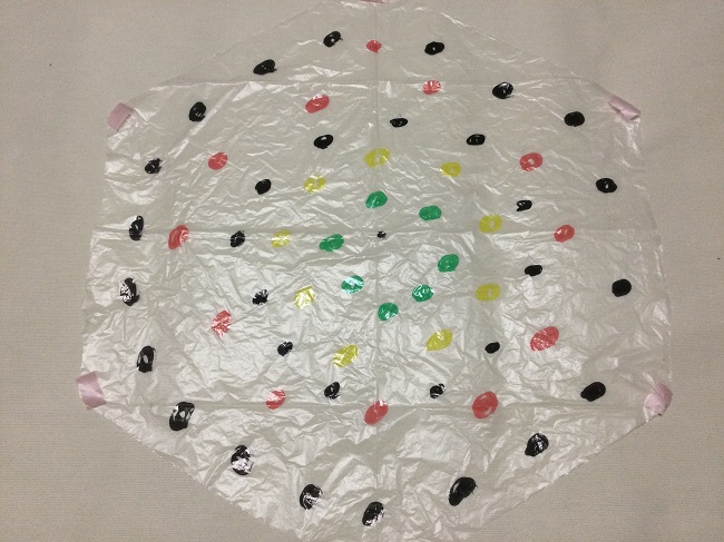 おもちゃのパラシュートの作り方 ビニール袋でつくる簡単工作ふわふわパラシュート できルンです おもちゃのパラシュートの作り方 ビニール袋でつくる簡単工作ふわふわパラシュート できルンです